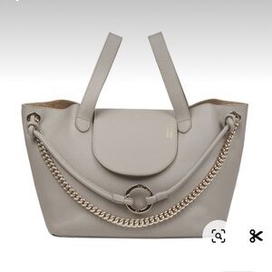Meli Melo Linked Thela Leather Satchel